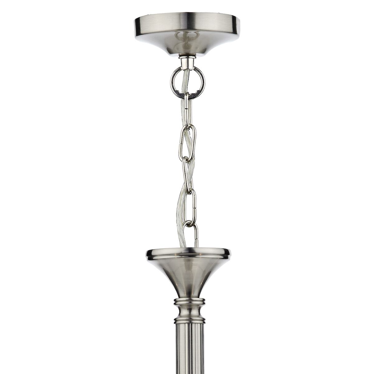 Ambassador 5 Light Dual Mount Pendant Satin Chrome<br>Satin Chrome - Image 5
