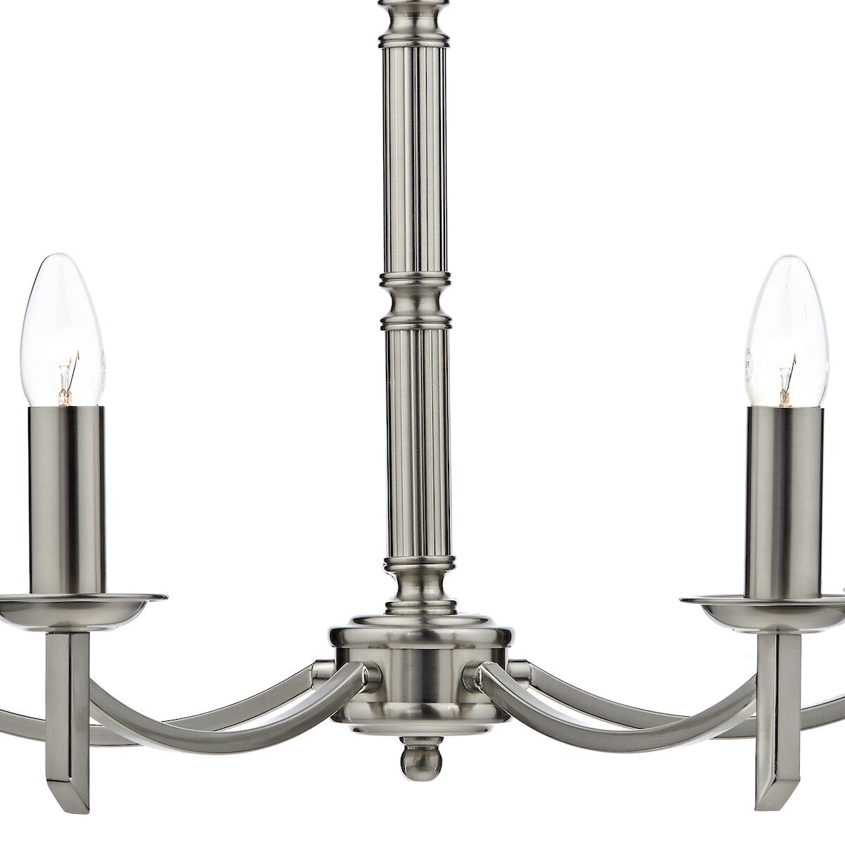Ambassador 5 Light Dual Mount Pendant Satin Chrome<br>Satin Chrome - Image 4