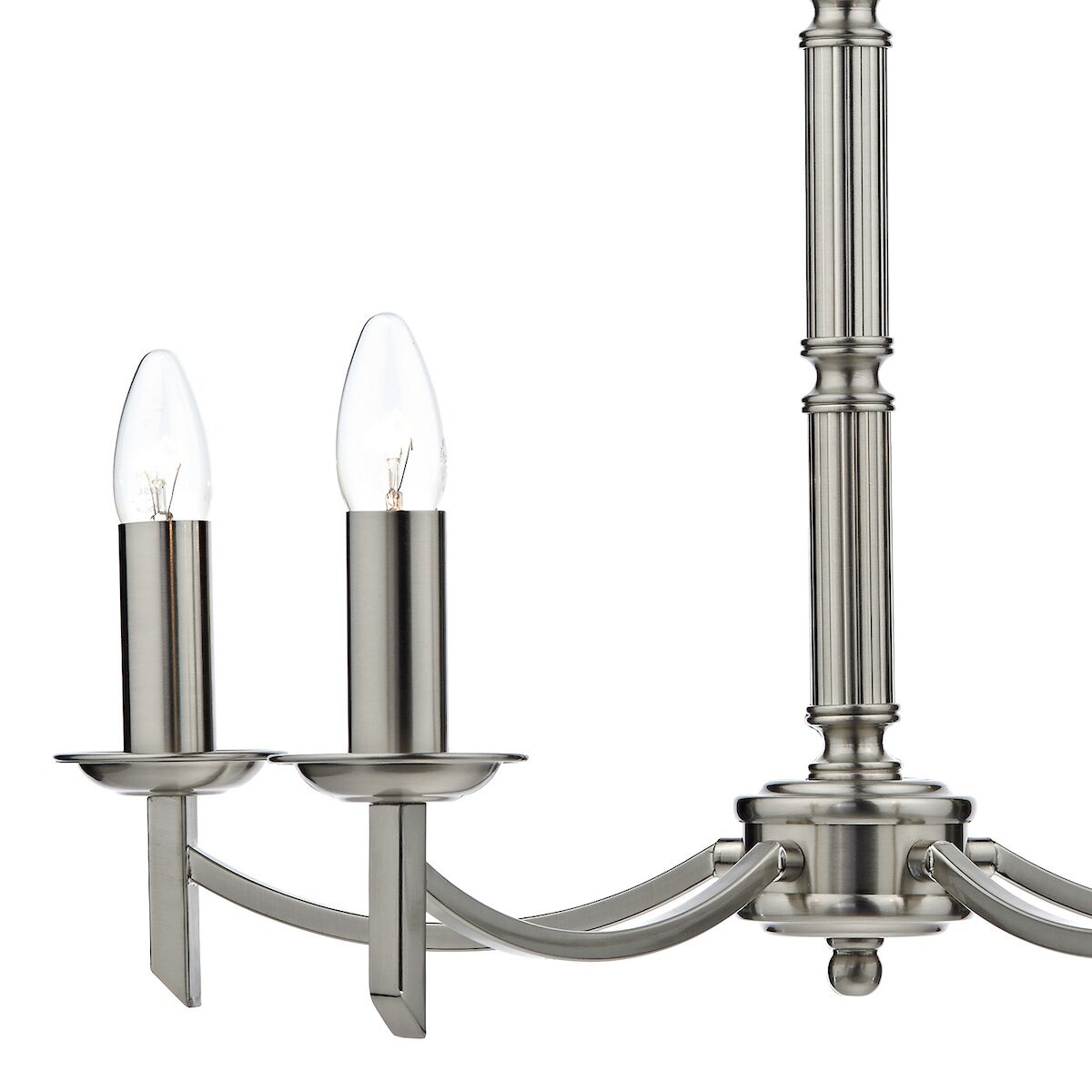 Ambassador 5 Light Dual Mount Pendant Satin Chrome<br>Satin Chrome - Image 3