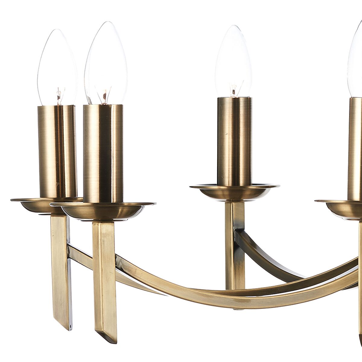 Ambassador 8 Light Dual Mount Pendant Antique Brass<br>Antique Brass - Image 5