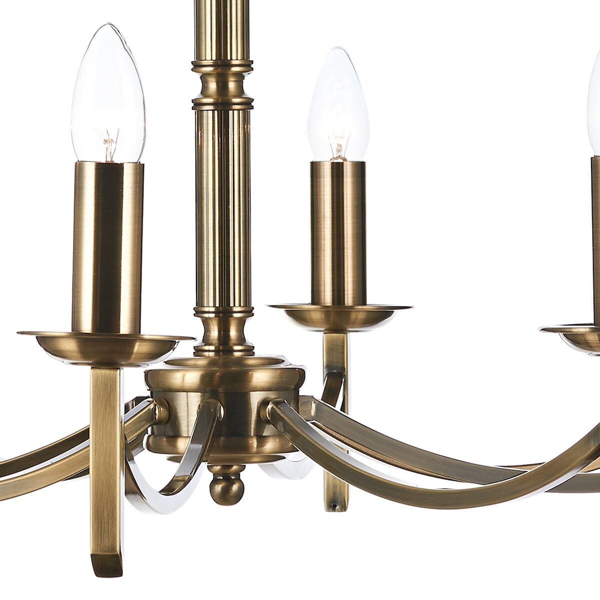 Ambassador 8 Light Dual Mount Pendant Antique Brass<br>Antique Brass - Image 4
