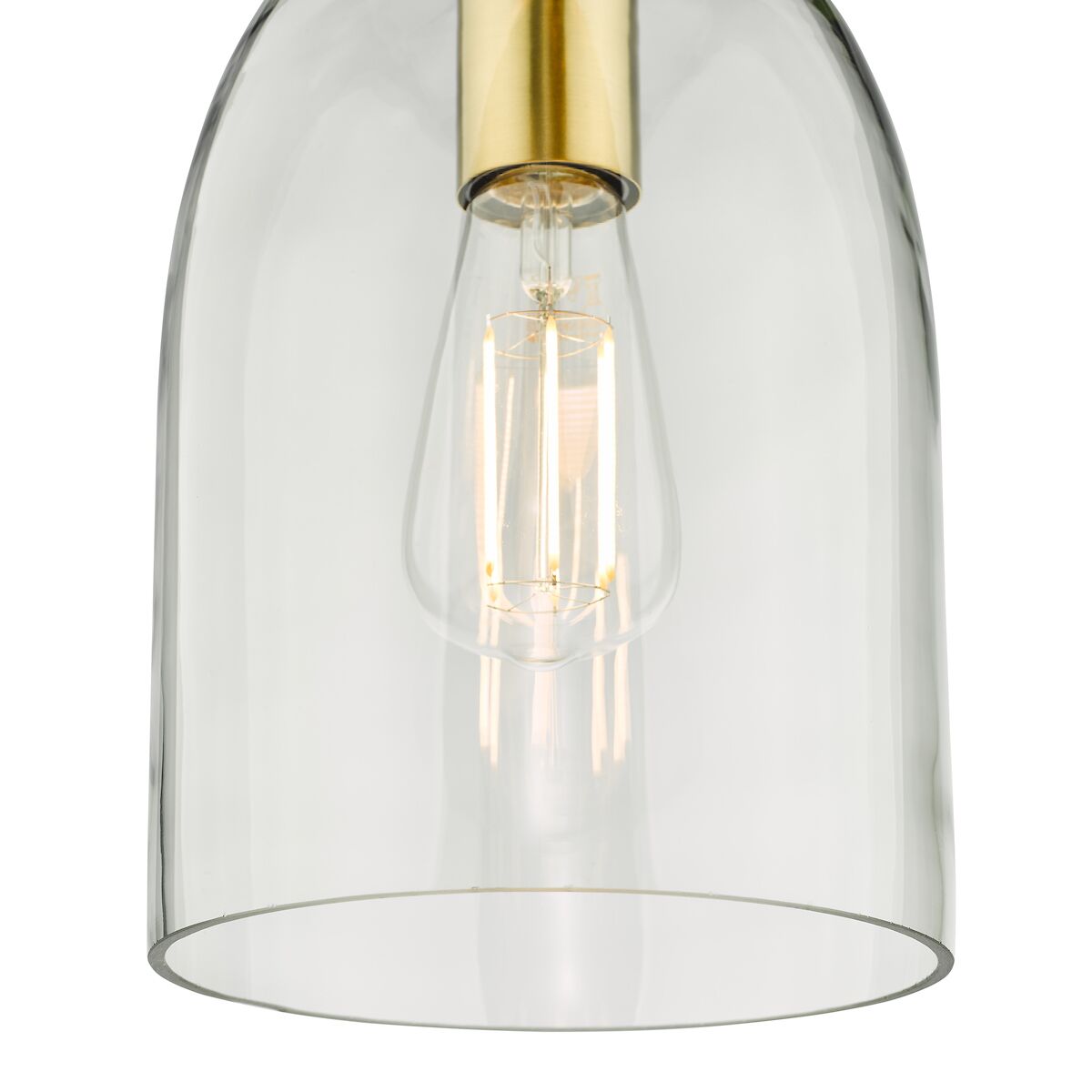 Archie Pendant Satin Bronze Glass<br>Glass - Image 3