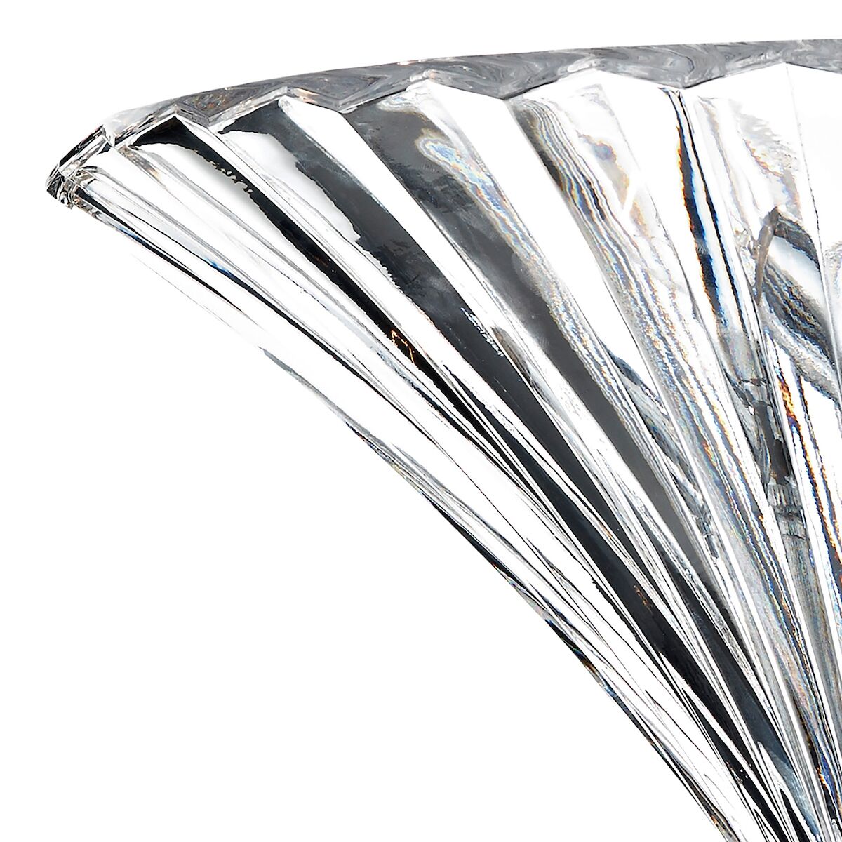Ardeche 3 Light Flush Polished Chrome<br>Glass - Image 4