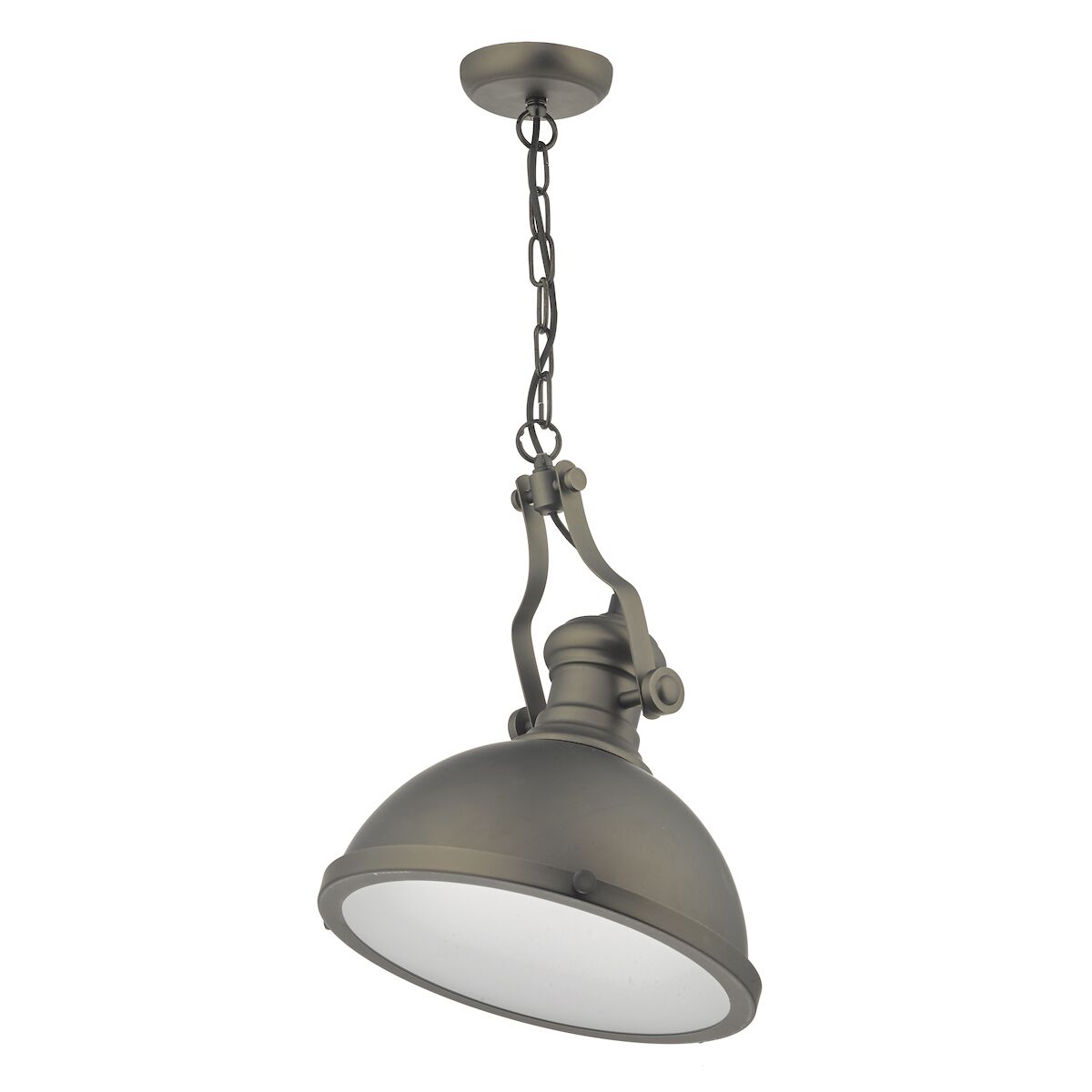 Arona Pendant Antique Pewter & Glass<br>Antique Pewter - Image 5