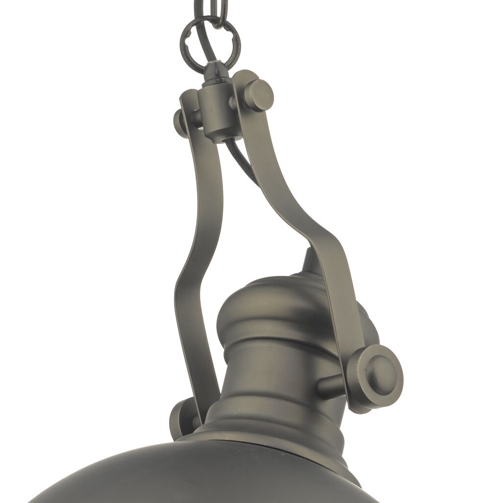 Arona Pendant Antique Pewter & Glass<br>Antique Pewter - Image 4
