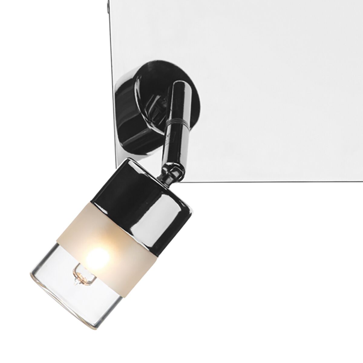 Artemis Bathroom 4 Light Spotlight Polished Chrome Glass IP44<br>Polished Chrome - Image 3