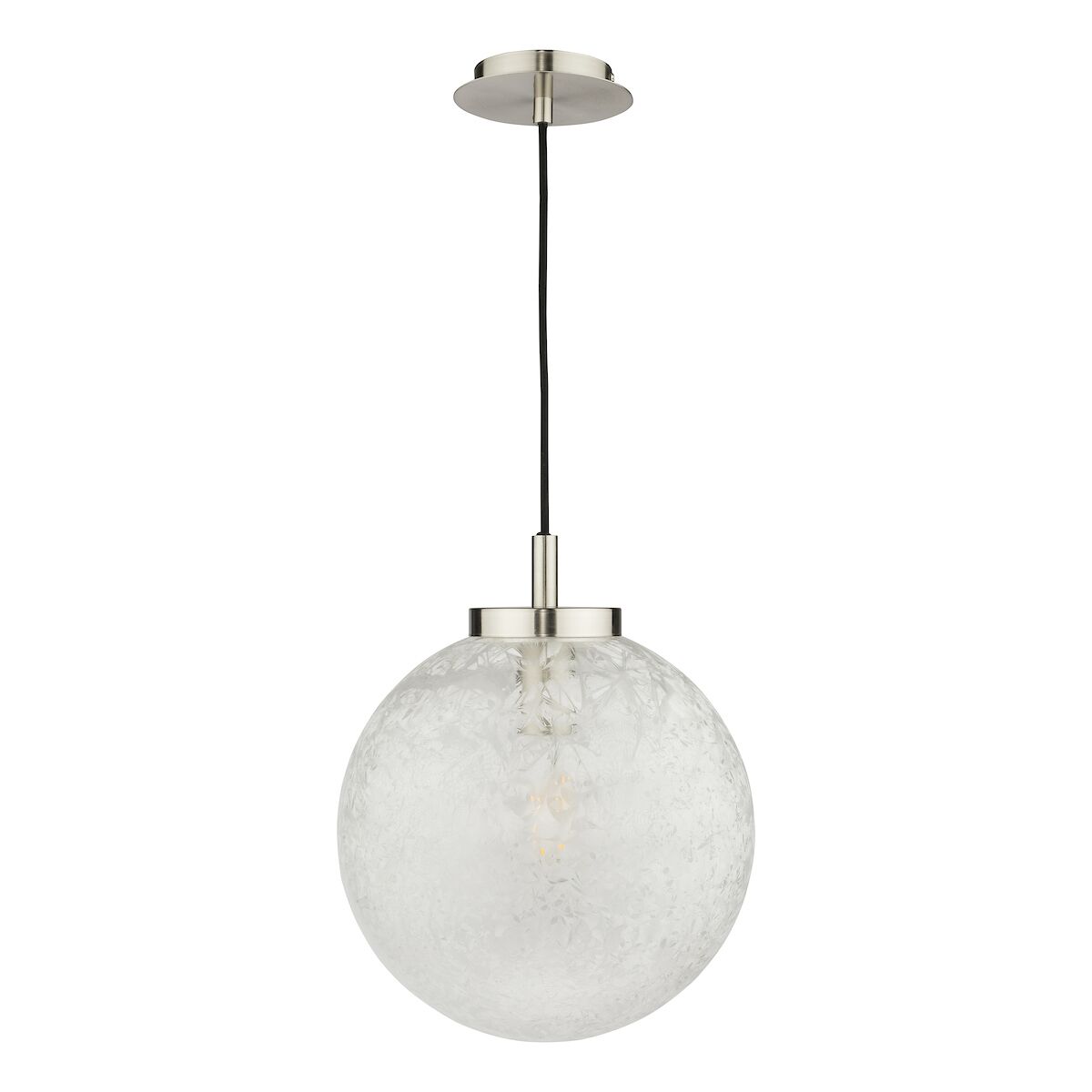 Avari Pendant Satin Nickel Frosted Glass<br>Satin Nickel - Image 2