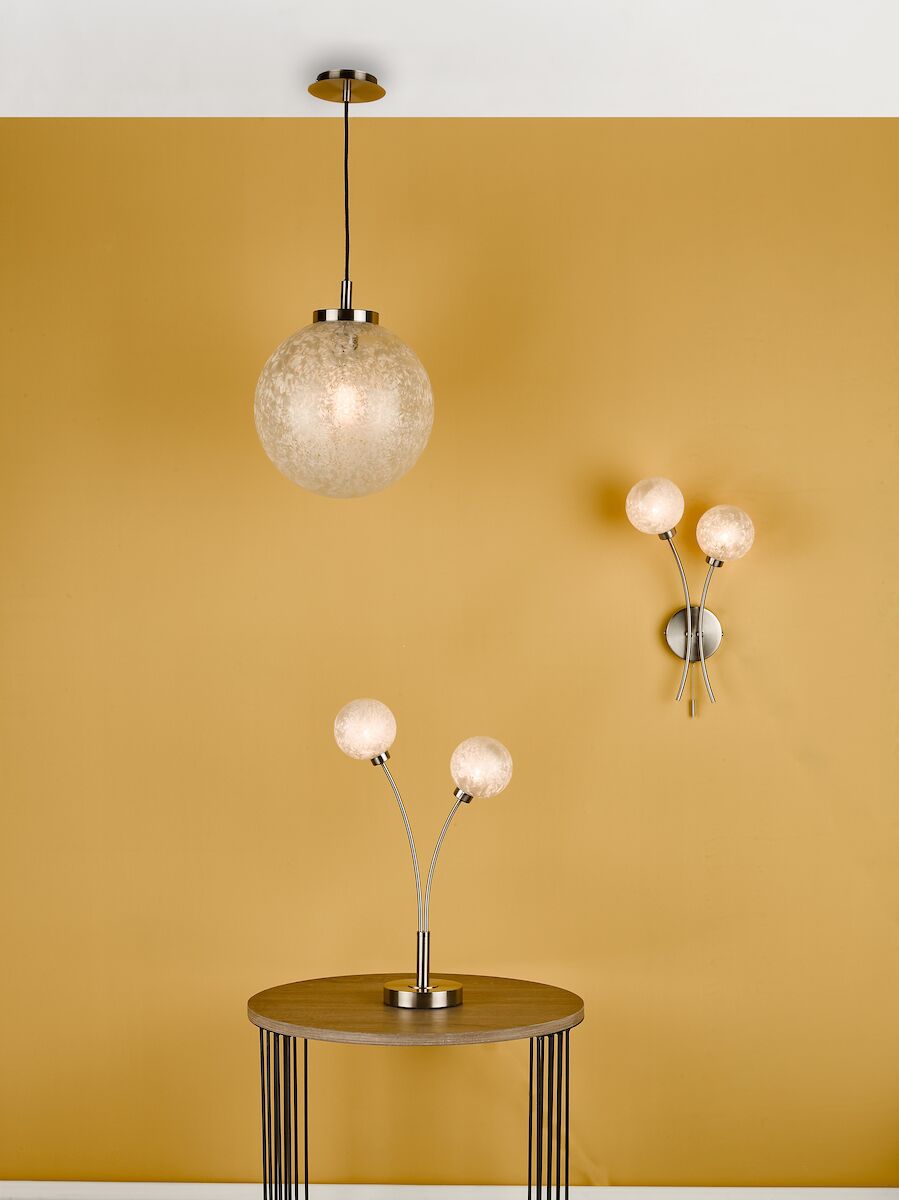 Avari Pendant Satin Nickel Frosted Glass<br>Satin Nickel - Image 6