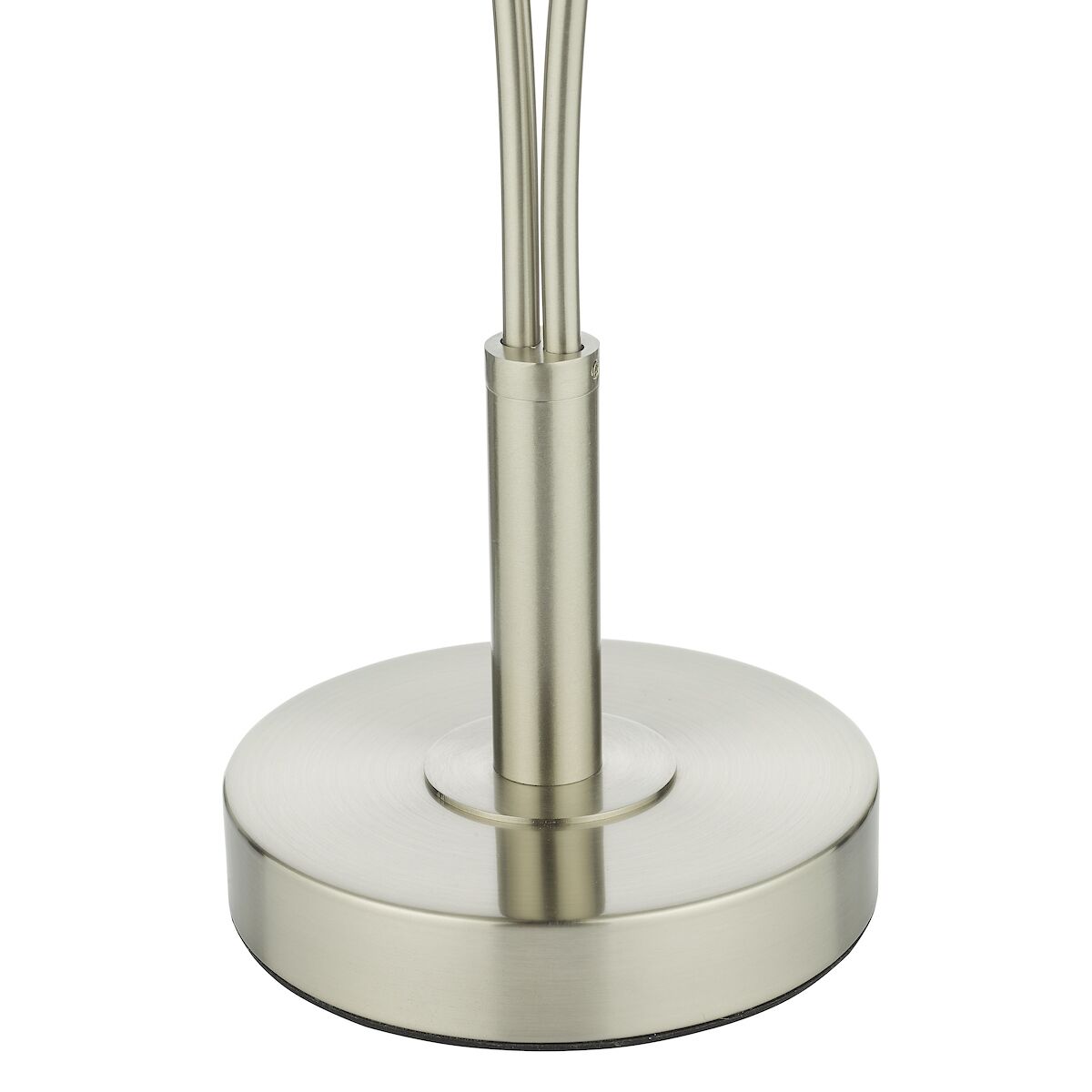 Avari 2 Light Table Lamp Satin Nickel Frosted Glass<br>Satin Nickel - Image 4