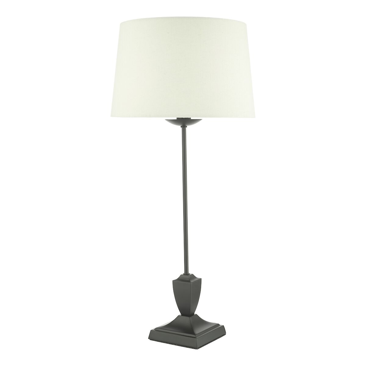 Bessa Table Lamp Satin Black With Shade <br>Satin Black - Image 2