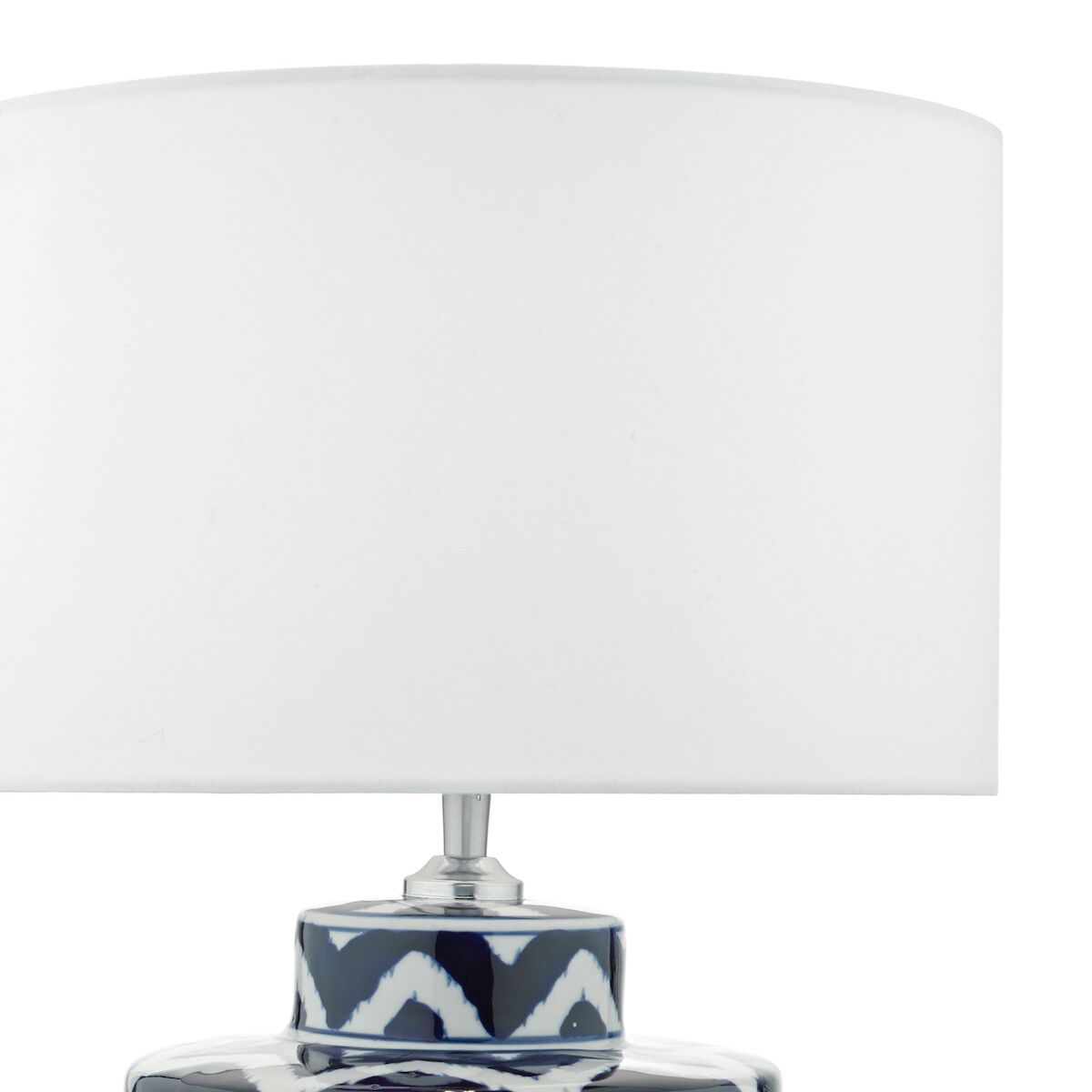 Caelan Table Lamp Blue & White Base Only<br>Blue - Image 3