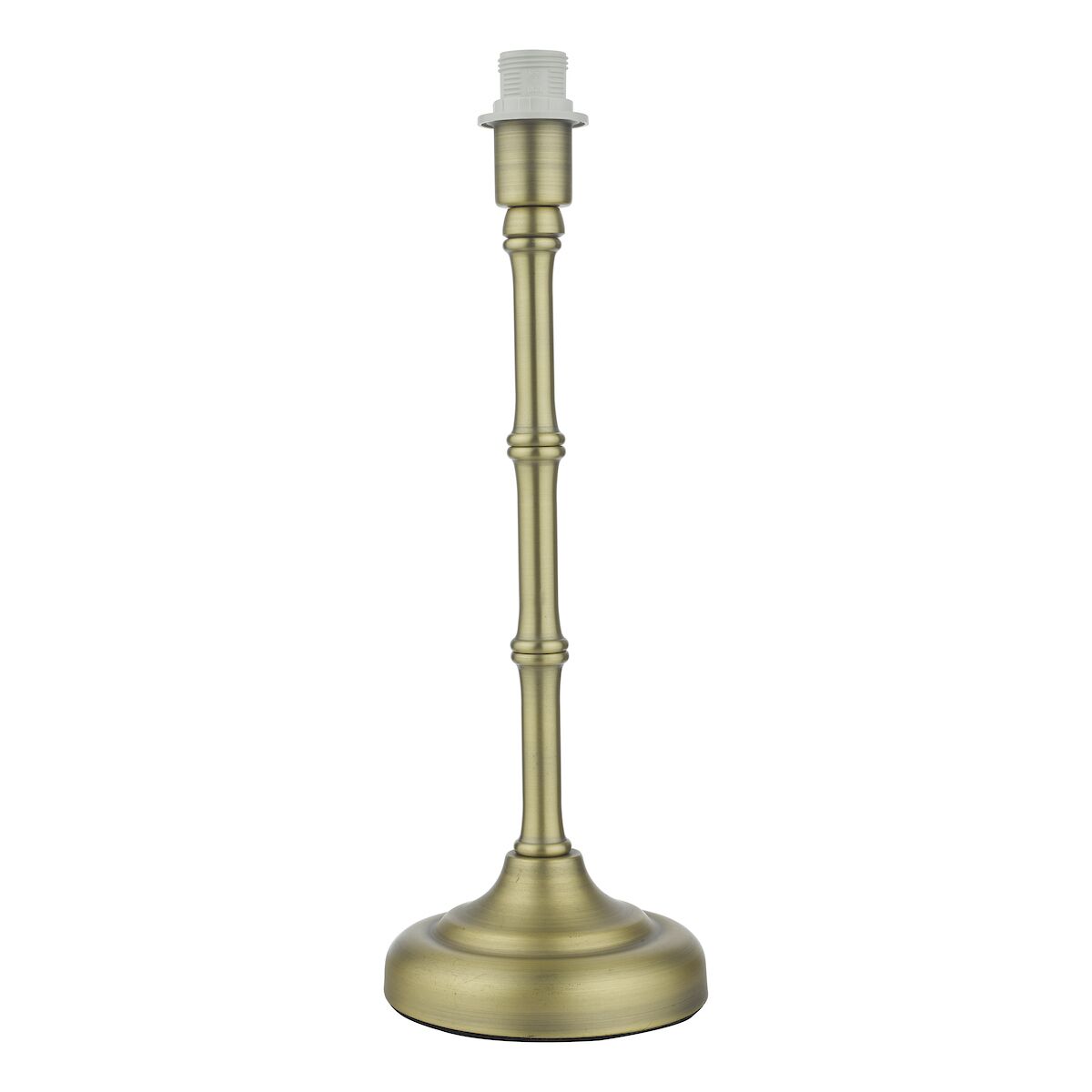 Cane Table Lamp Antique Brass With Shade <br>Antique Brass - Image 3