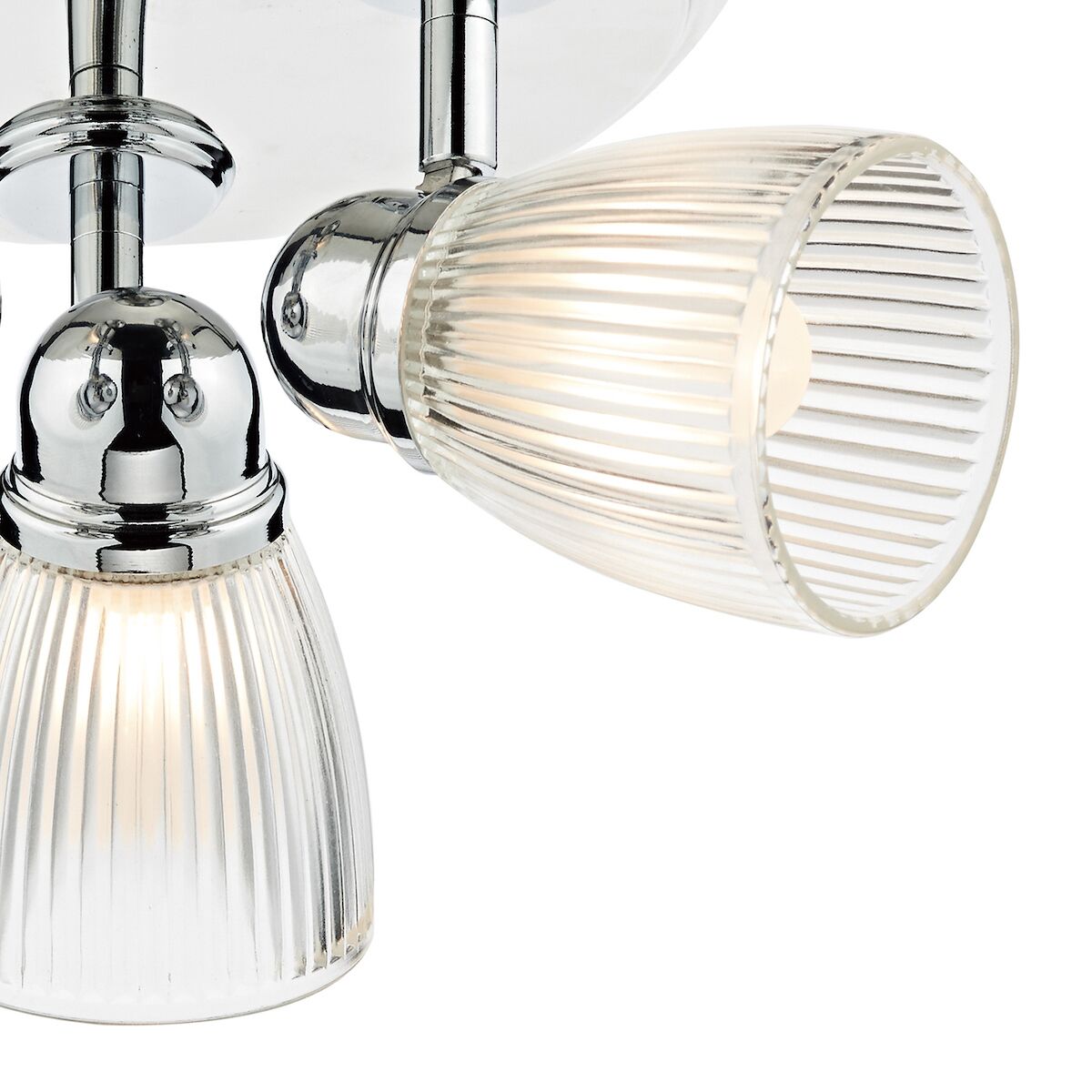 Cedric Bathroom 3 Light Spotlight Polished Chrome Glass IP44<br>Polished Chrome - Image 3