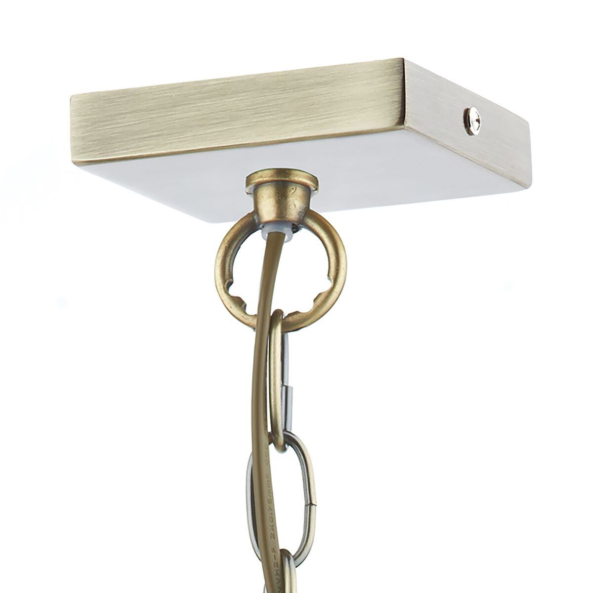Churchill 1 Light Pendant Antique Brass<br>Antique Brass - Image 2