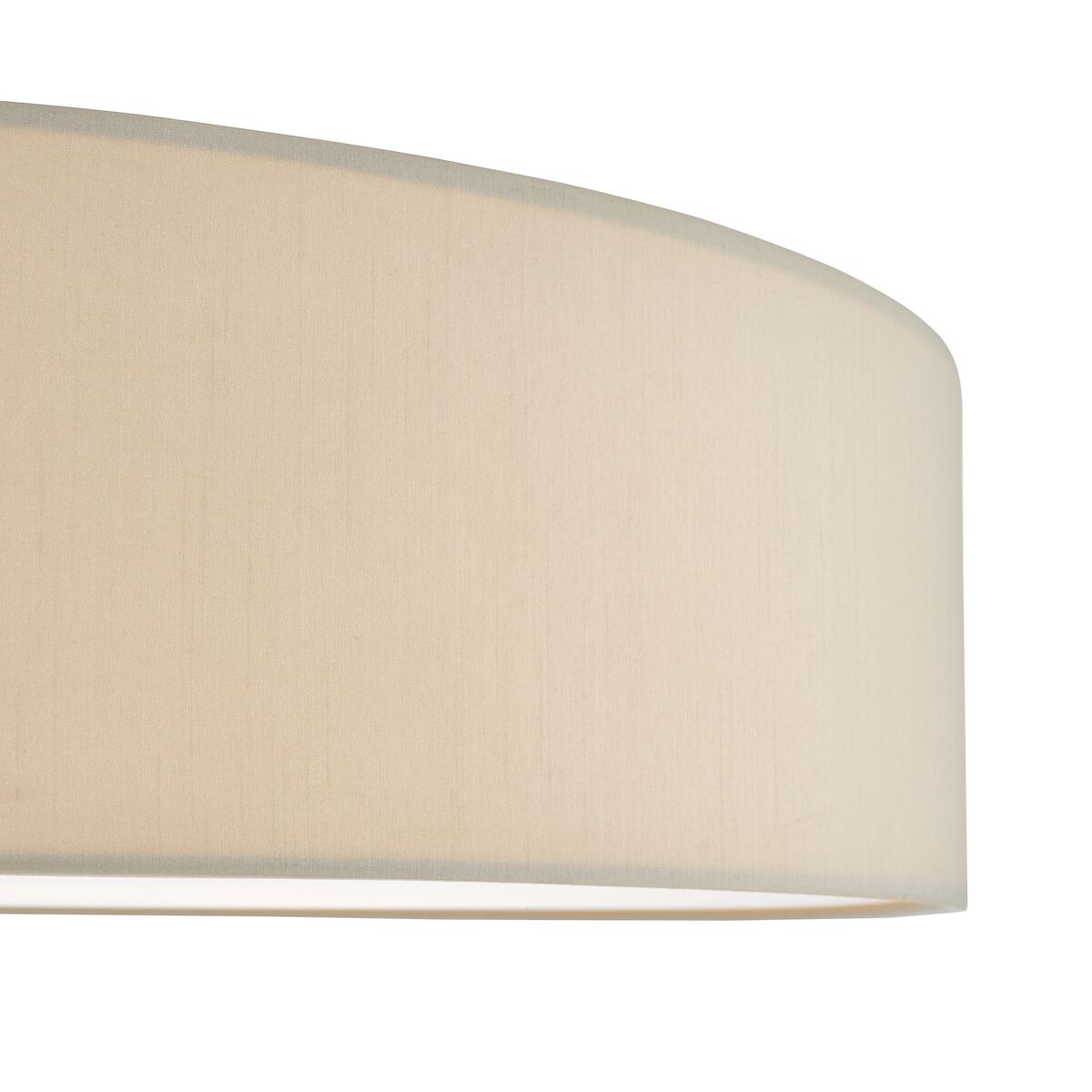 Cierro 6 Light Flush Taupe With Diffuser 80cm<br>Taupe - Image 4