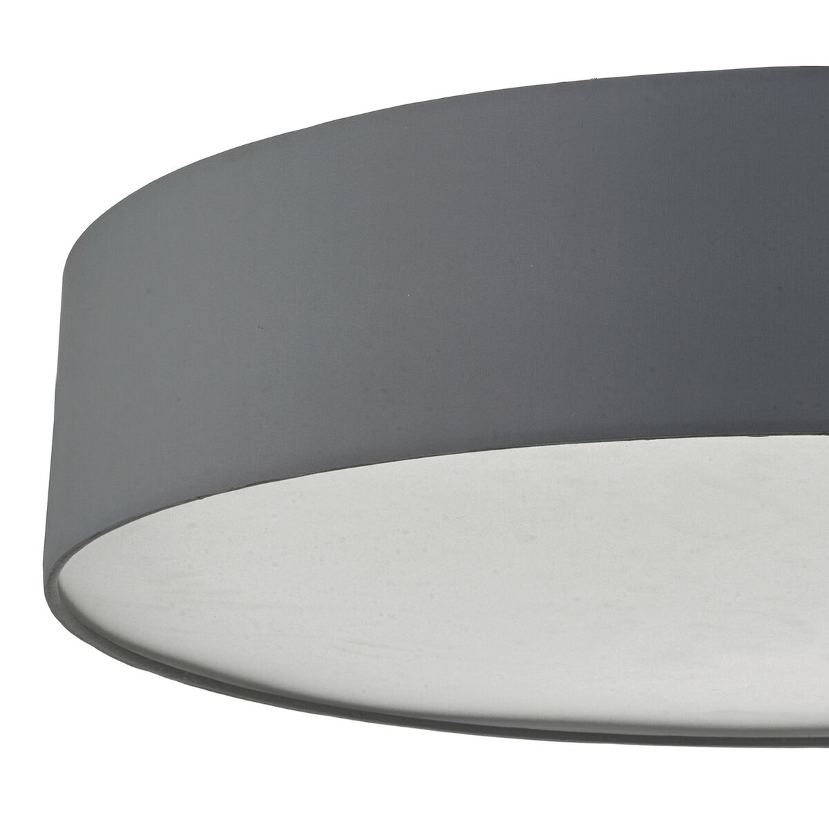 Cierro 6 Light Flush Grey 80cm<br>Grey - Image 3