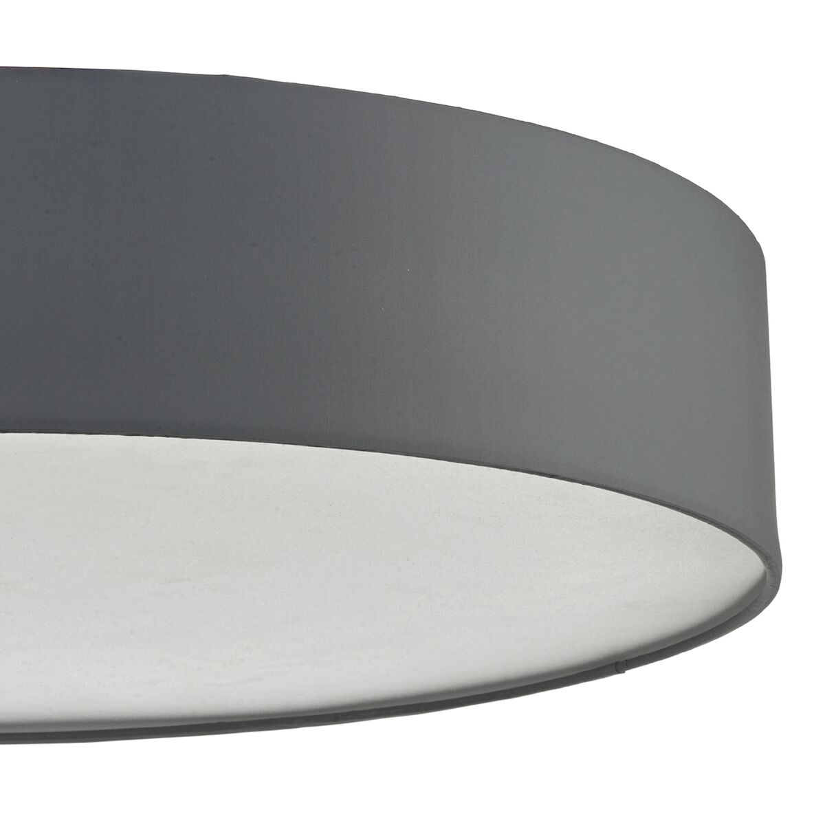 Cierro 6 Light Flush Grey 80cm<br>Grey - Image 4