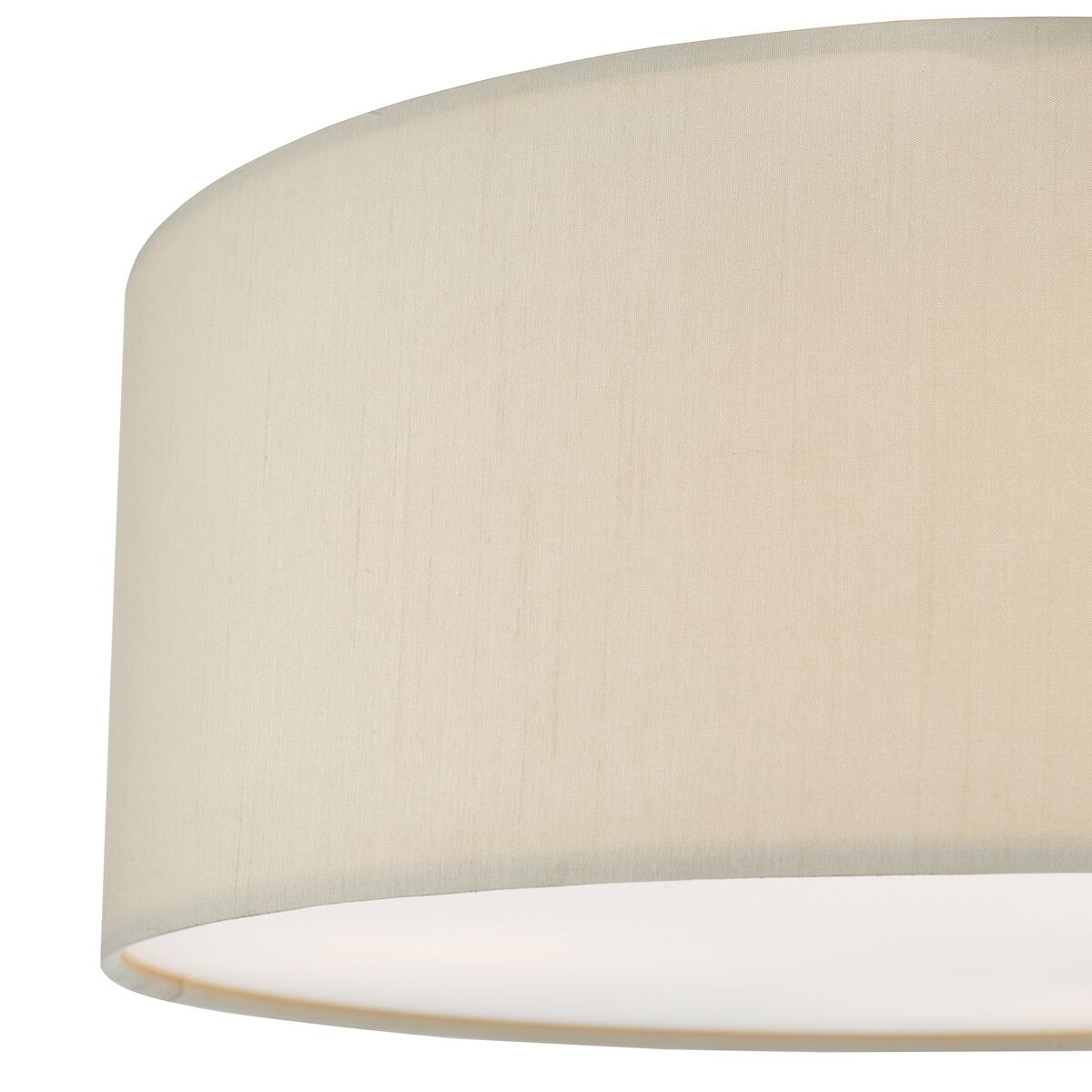 Cierro 3 Light Flush Taupe With Diffuser 40cm<br>Taupe - Image 3
