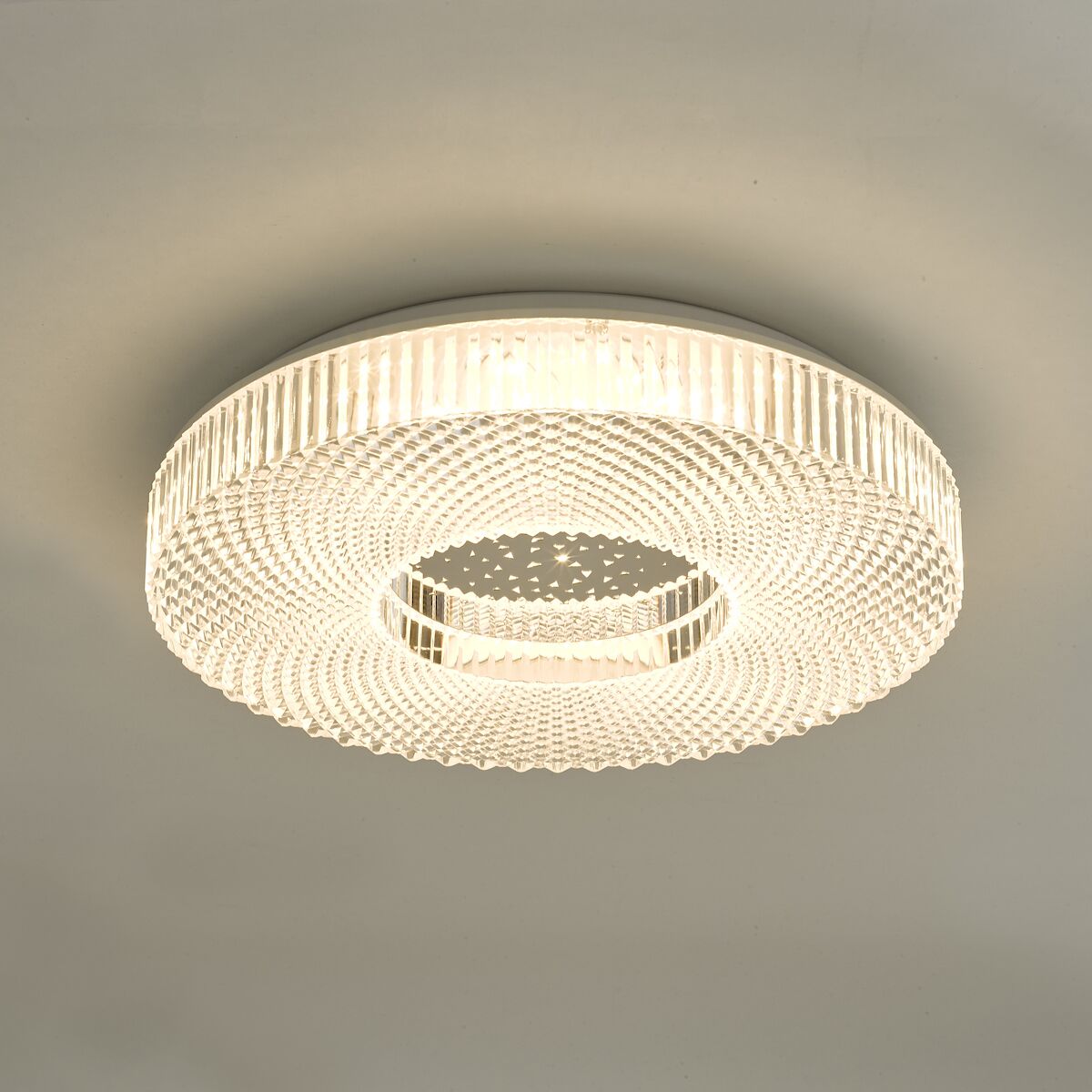 Cimona Flush Acrylic Medium LED<br>Clear - Image 3