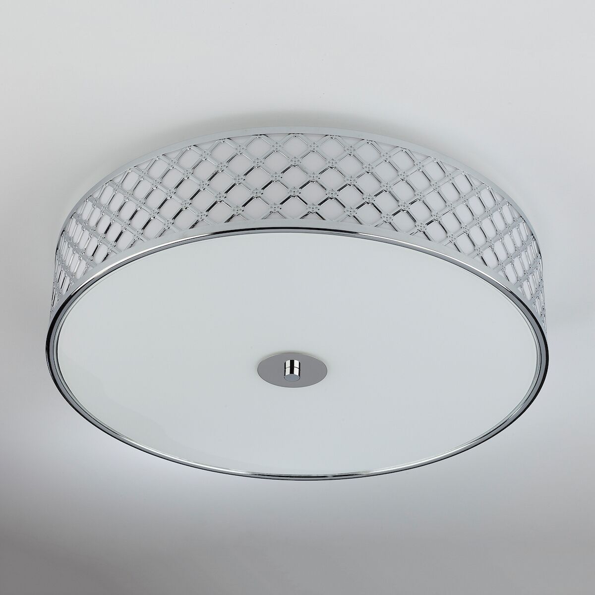 Civic 5 Light Flush Large Polished Chrome<br>Polished Chrome - Image 4