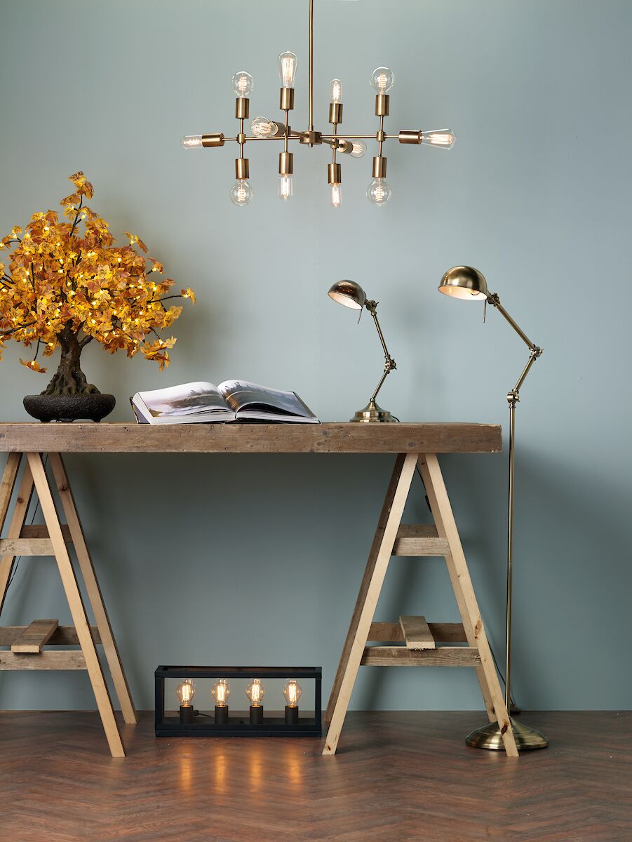 Code 12 Light Pendant Old Gold<br>Aged Gold - Image 6