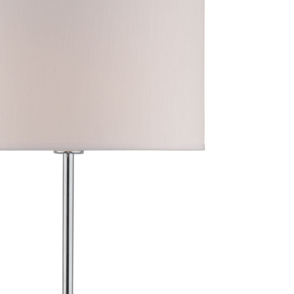 Delta Floor Lamp Polished Chrome With Shade <br>Polished Chrome - Image 3
