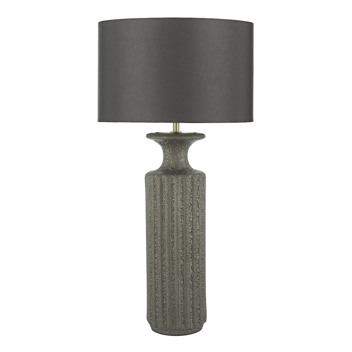 Dugan Table Lamp Black Volcanic Glaze Base Only<br>Black Volcanic Glaze - Image 5