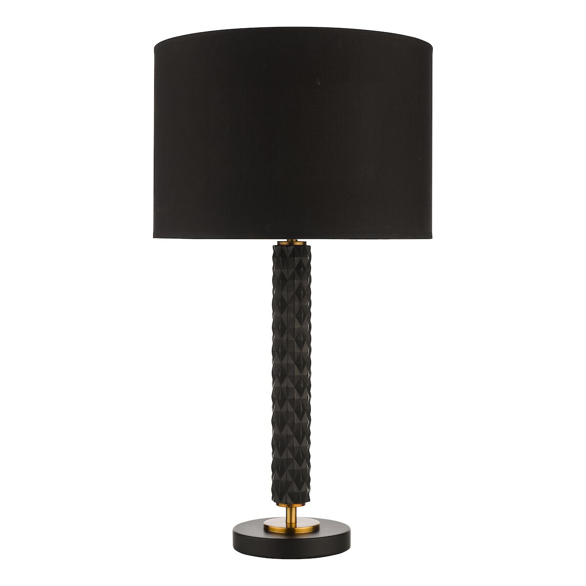 Emani Table Lamp Black Aged Gold Base Only<br>Black - Image 2