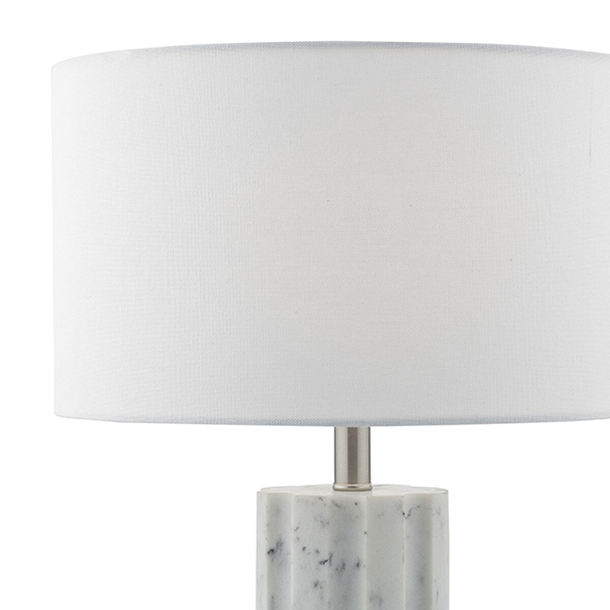 Erebus Table Lamp Marble Effect With Shade <br>Marble Effect - Image 3
