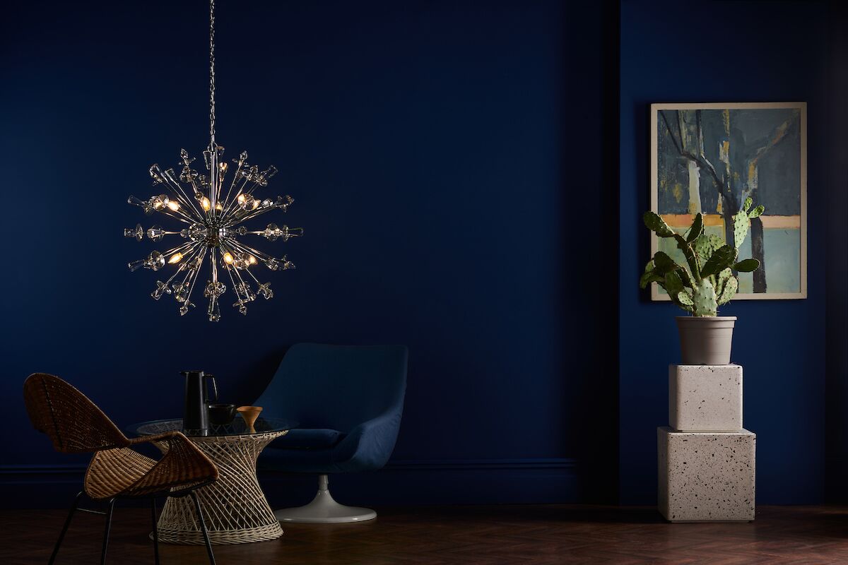 Exodus 8 Light Pendant Polished Chrome Crystal<br>Polished Chrome - Image 9