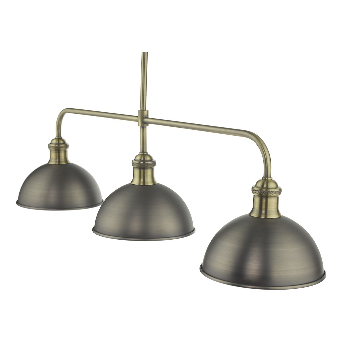 Governor 3 Light Bar Antique Chrome Antique Brass<br>Antique Chrome - Image 4