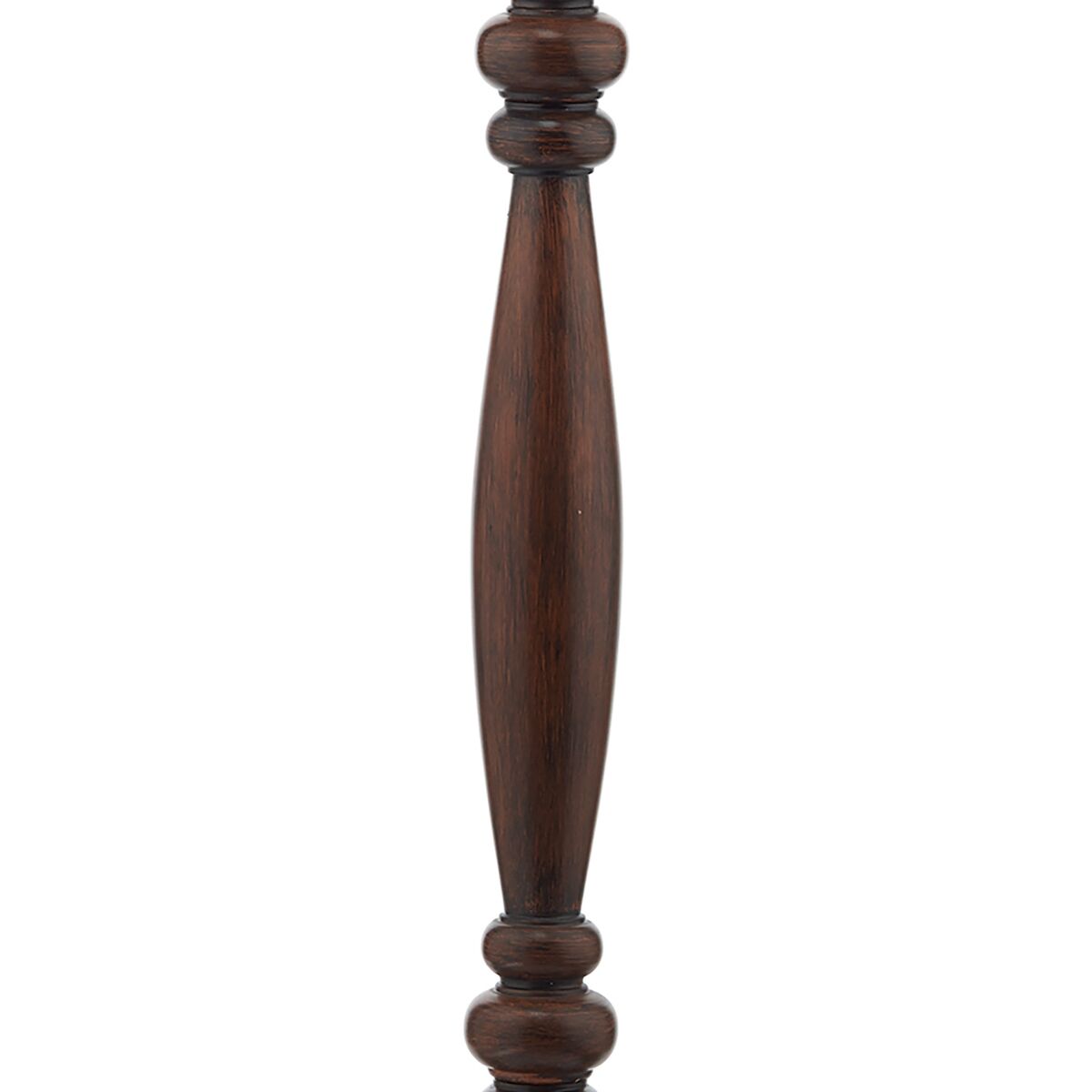 Hayward Floor Lamp Dark Wood Base Only<br>Wood Effect - Image 5