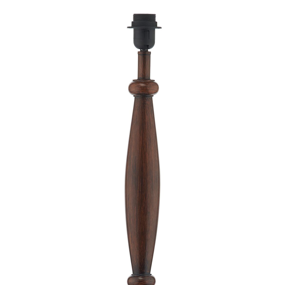 Hayward Floor Lamp Dark Wood Base Only<br>Wood Effect - Image 6