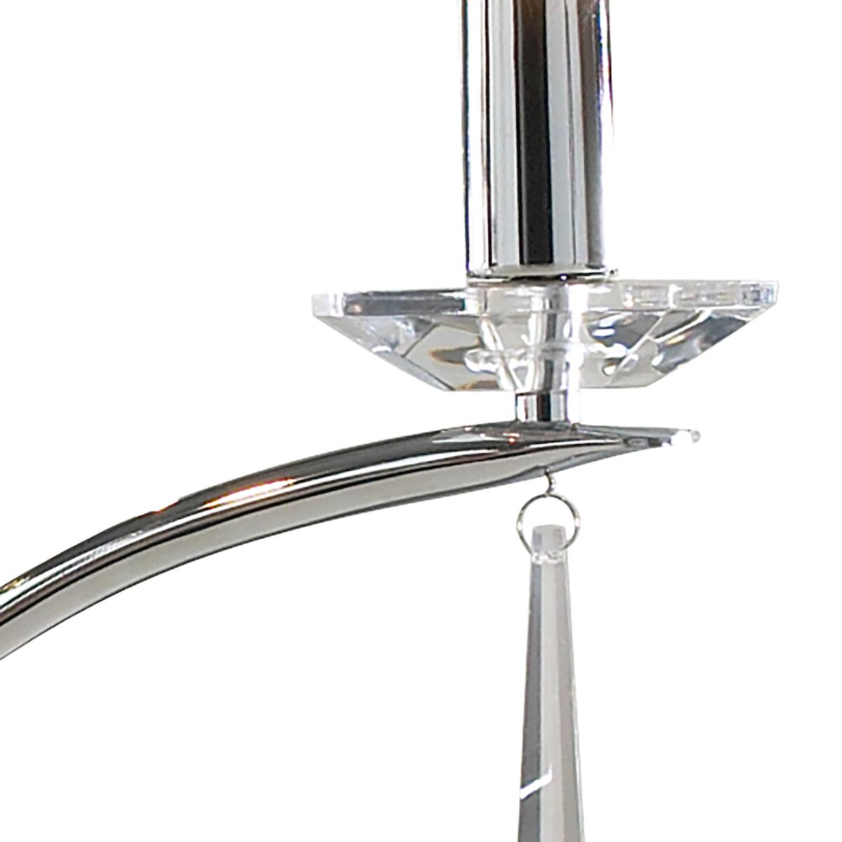 Hyperion 3 Light Dual Mount Pendant Polished Chrome Crystal<br>Polished Chrome - Image 4