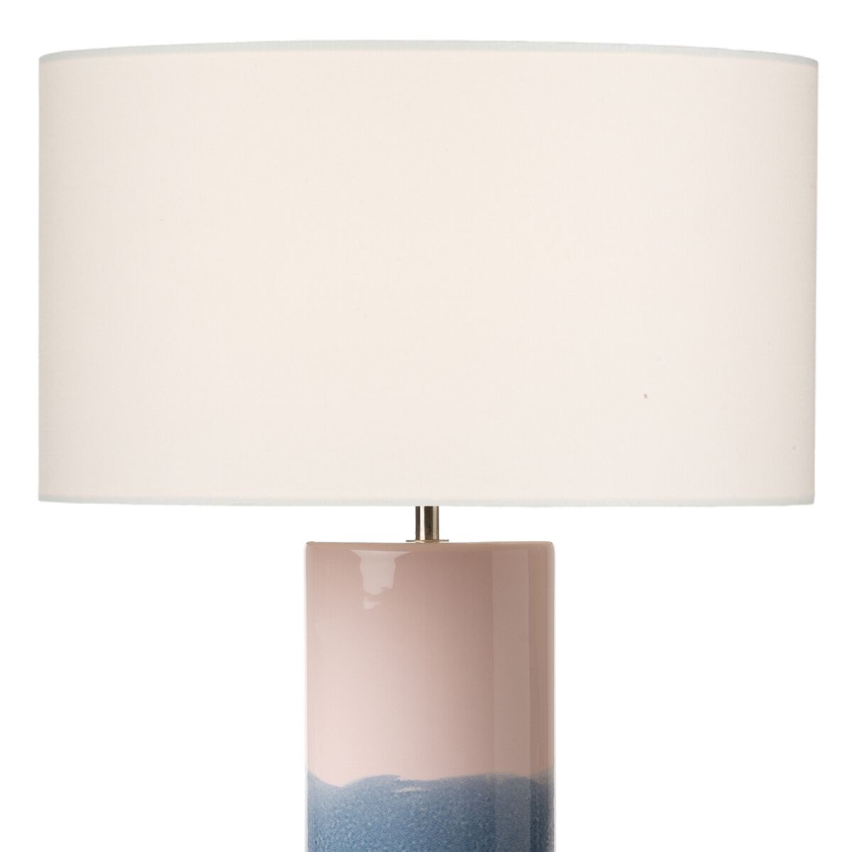 Ignatio Table Lamp Ceramic Pink & Blue Base Only<br>Multi Coloured Ceramic - Image 2