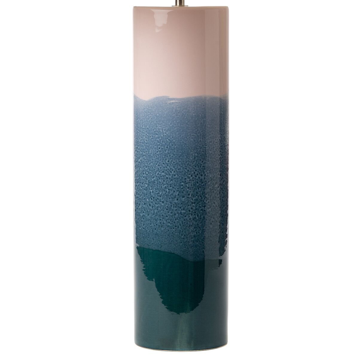 Ignatio Table Lamp Ceramic Pink & Blue Base Only<br>Multi Coloured Ceramic - Image 3