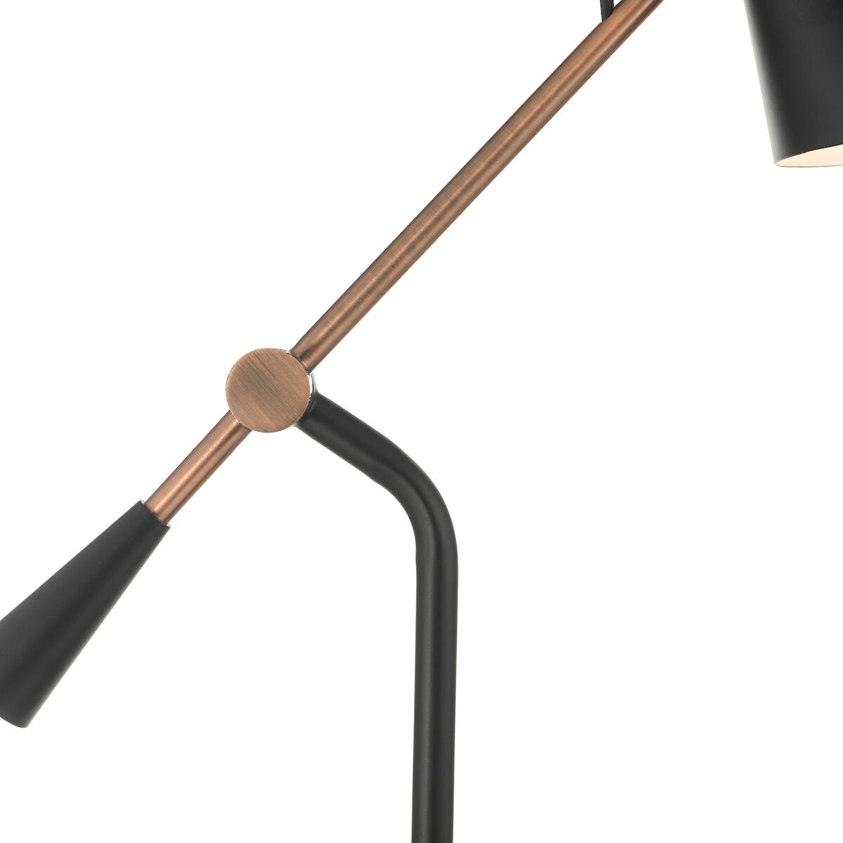 Jack Task Table Lamp Black Antique Copper<br>Antique Copper - Image 3