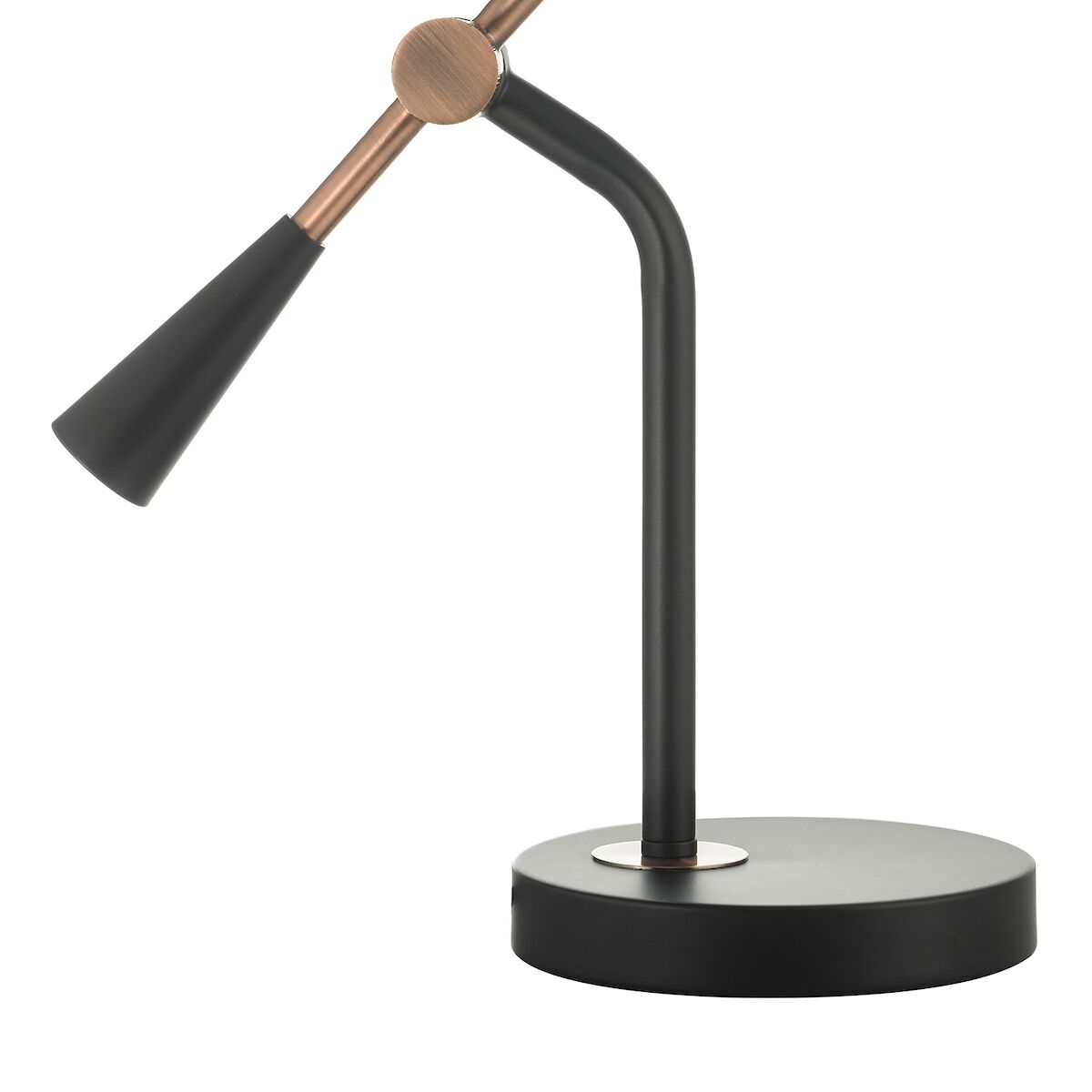 Jack Task Table Lamp Black Antique Copper<br>Antique Copper - Image 5