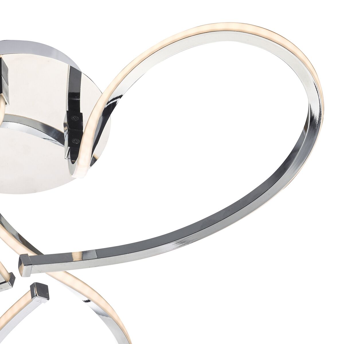 Killian 3 Light Semi Flush Polished Chrome LED<br>Polished Chrome - Image 5