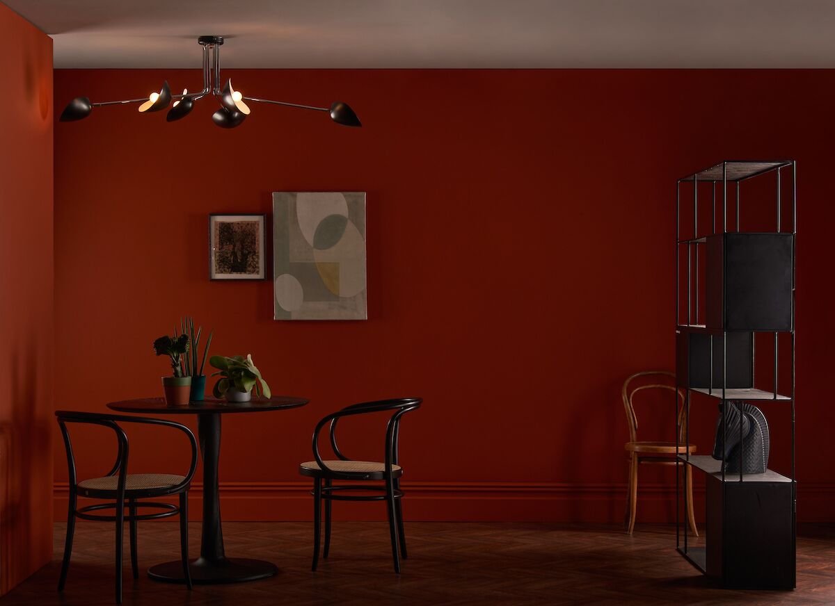 Krug 6 Light Semi Flush Black & Polished Chrome<br>Polished Chrome - Image 6