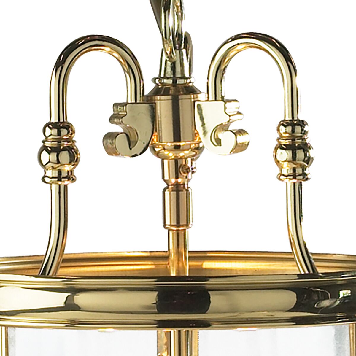 Lambeth 3 Light Lantern Dual Mount Polished Brass<br>Polished Brass - Image 2