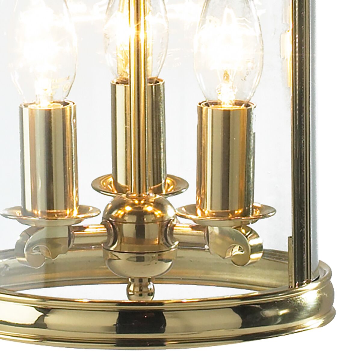 Lambeth 3 Light Lantern Dual Mount Polished Brass<br>Polished Brass - Image 3