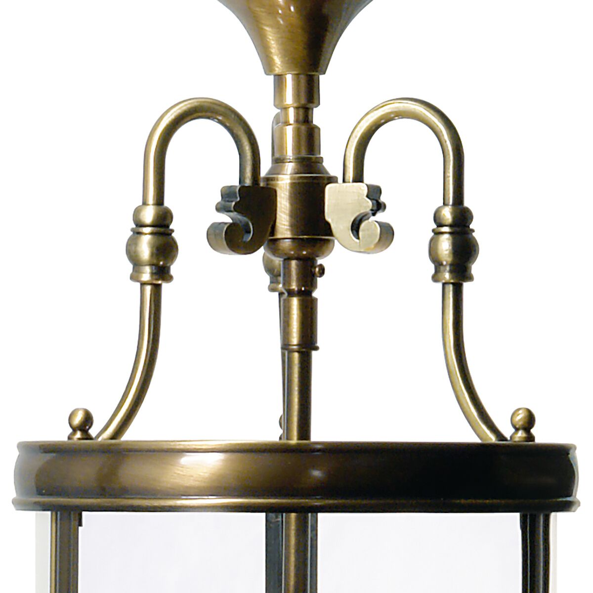 Lambeth 3 Light Lantern Dual Mount Antique Brass<br>Antique Brass - Image 2