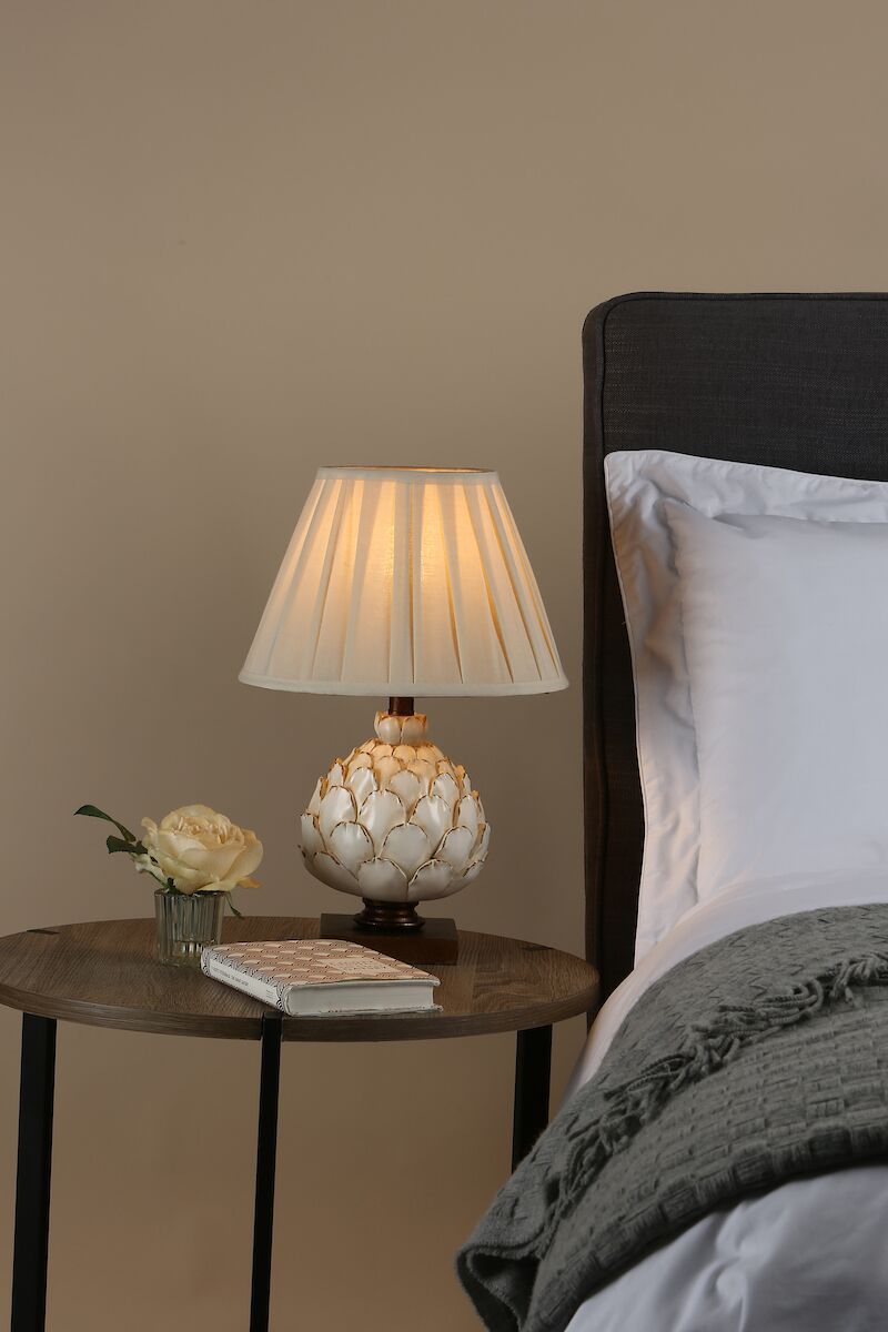 Layer Small Table Lamp Cream With Shade <br>Antique Cream - Image 7