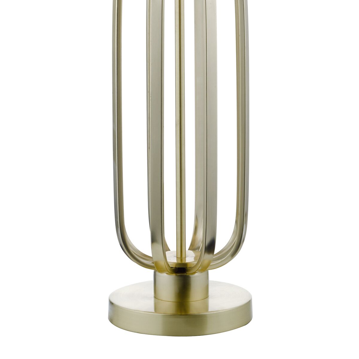Lucie Table Lamp Satin Brass With Shade <br>Satin Brass - Image 2