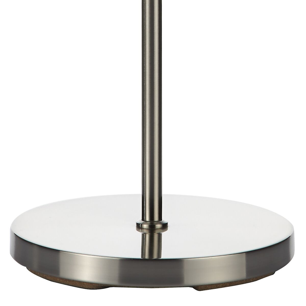 Luther 3 Light Floor Lamp Satin Chrome Crystal<br>Satin Chrome - Image 3