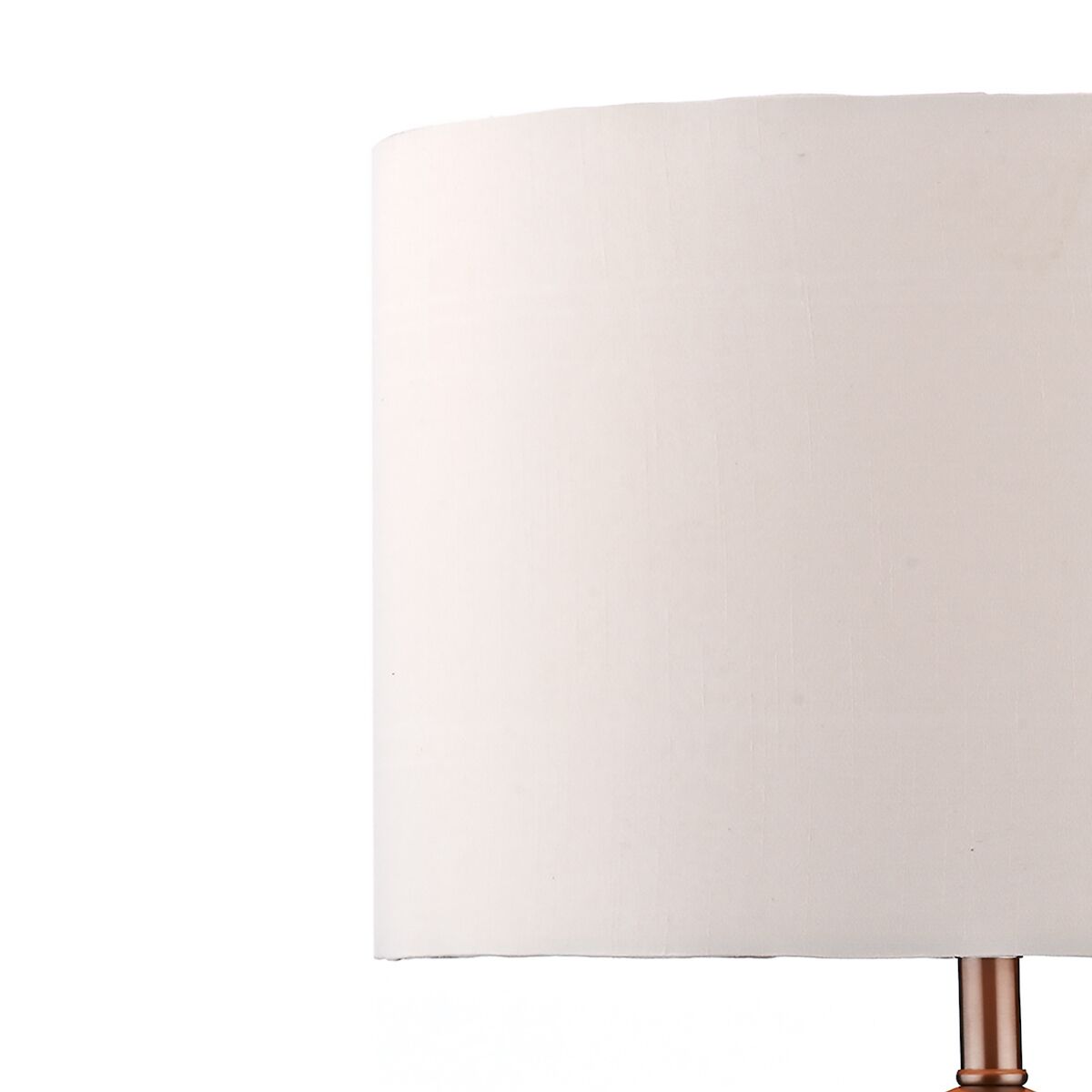 Madrid Table Lamp Satin Chrome With Shade Satin Chrome - Image 2