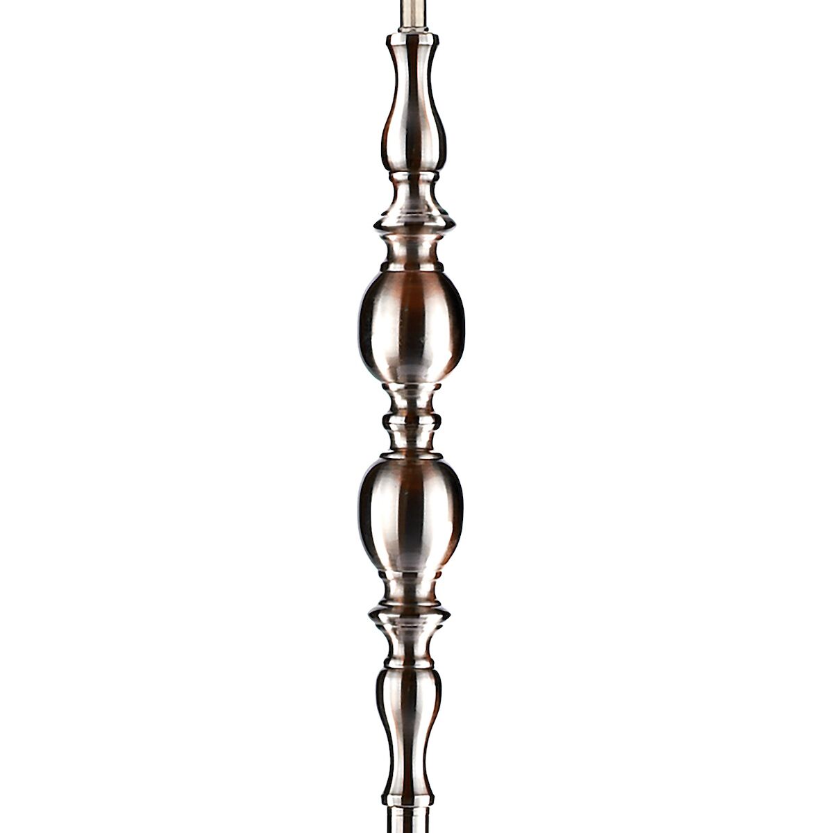 Madrid Floor Lamp Satin Chrome With Shade <br>Satin Chrome - Image 3