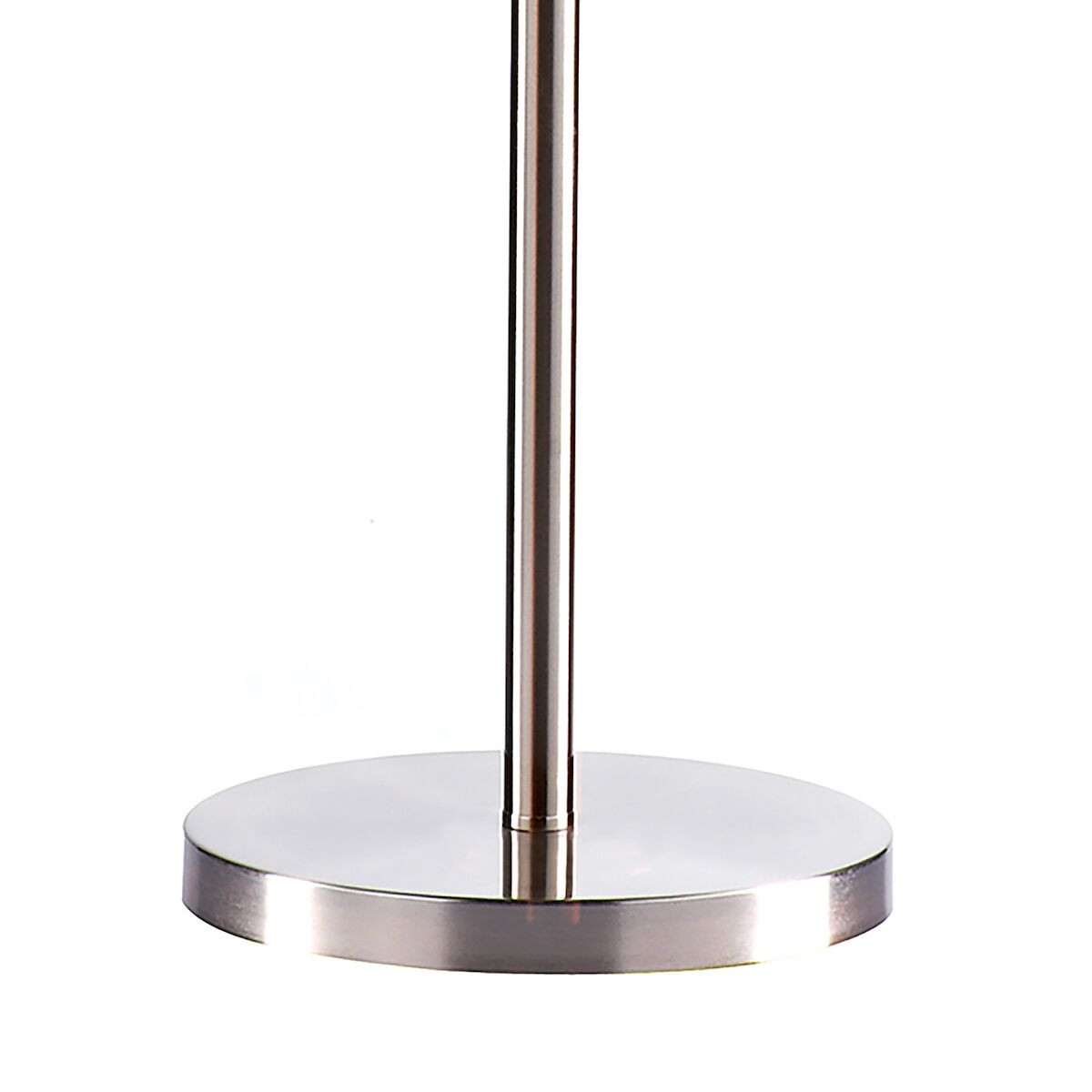 Madrid Floor Lamp Satin Chrome With Shade <br>Satin Chrome - Image 4