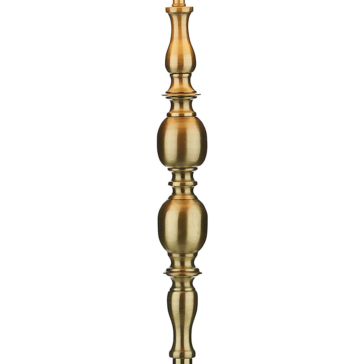 Madrid Floor Lamp Antique Brass With Shade Antique Brass - Image 3